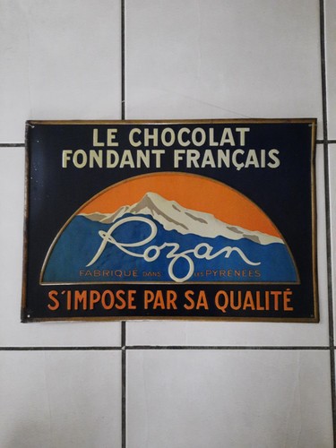 Tole publicitaire chocolat - tole,