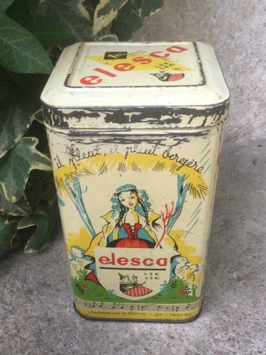 Ancienne boite publicitaire - ancienne,