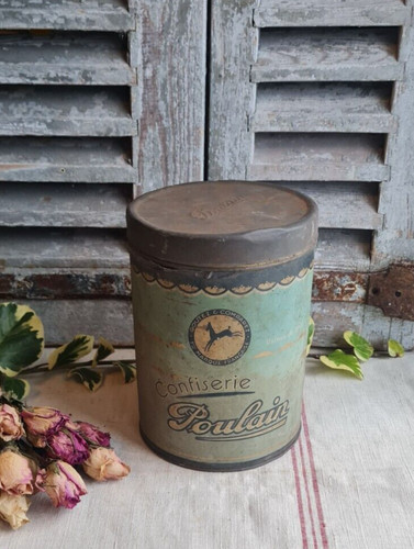 Ancienne boite tole - ancienne,