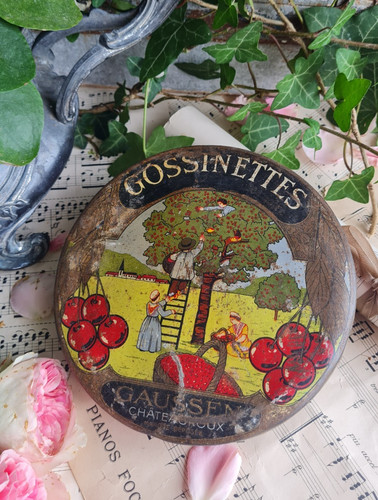 Ancienne boite tole - ancienne,