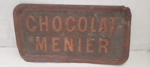 Rare tole chocolat menier x - rare,