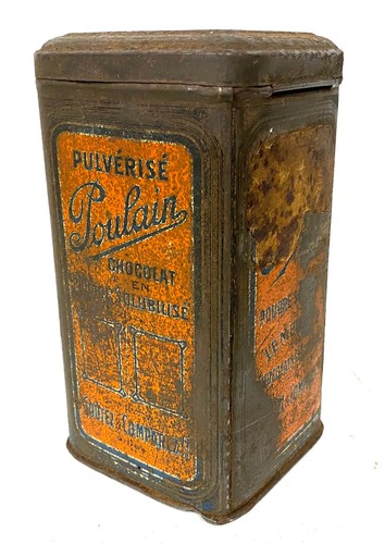 Ancienne boîte publicitaire - boîte,
