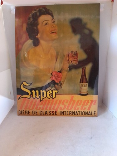 Ancienne plaque publicitaire - plaque,